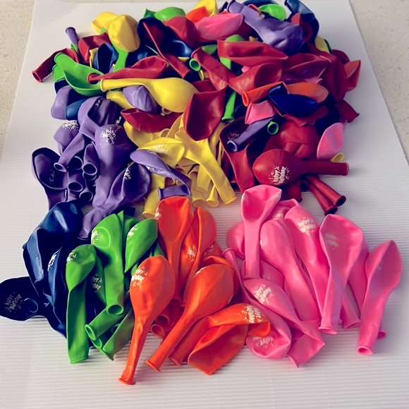 PROMO 🆕 NEW 245 pcs Helium Balloons Printed Balloons Party - Picture 3 of 16